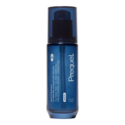 Prequel front packaging showing bottle and branding for easy identification and trust