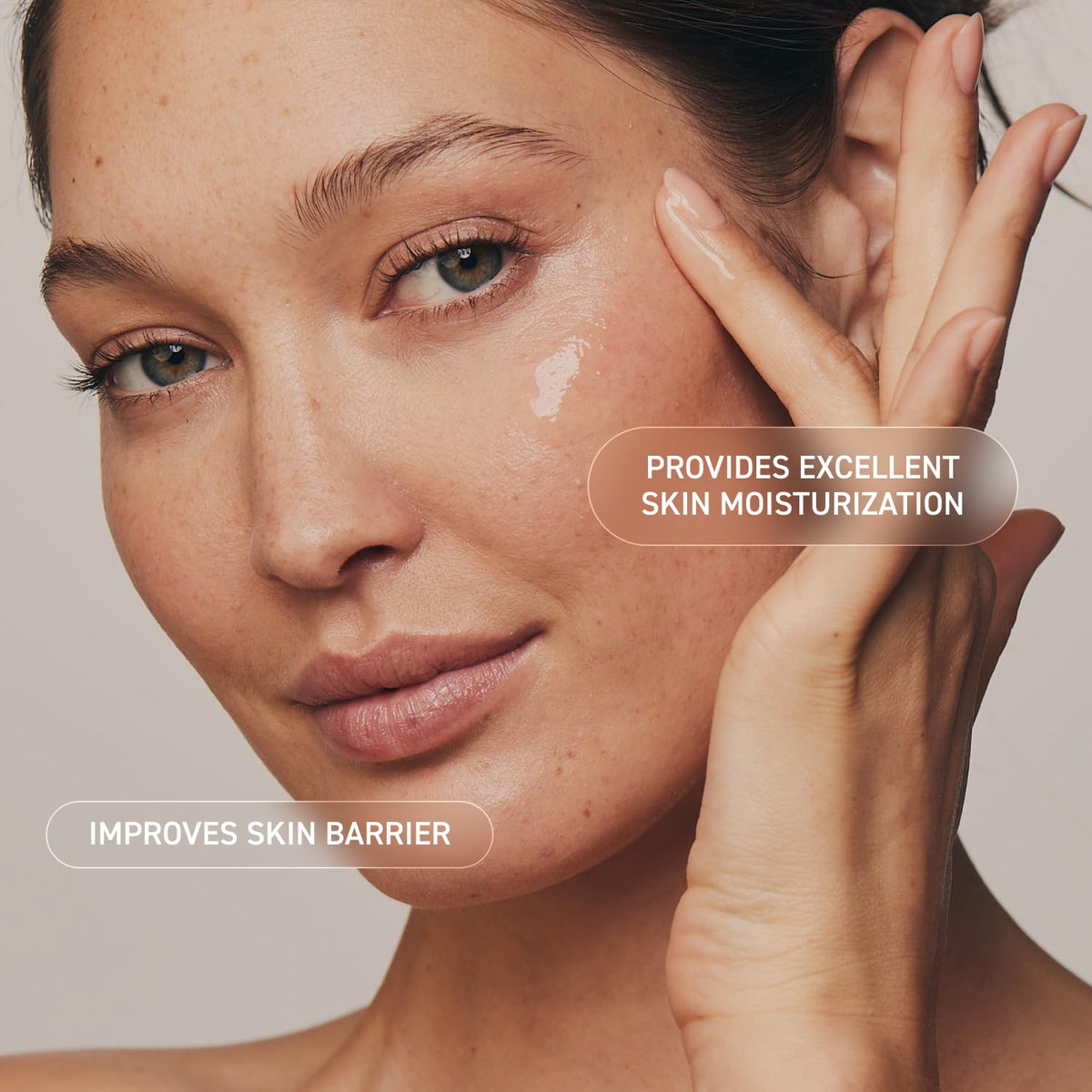 Prequel ingredient focus on glycerin and PGA highlighting deep moisture benefits