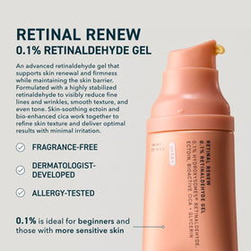 Prequel close-up gel texture revealing lightweight consistency and absorbency benefit