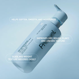 Prequel Skin label close-up highlighting urea 10% and ingredient transparency benefit