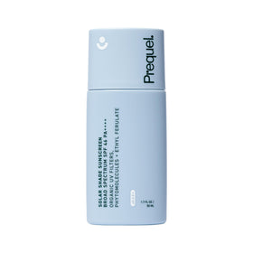 Prequel Solar Shade front packaging showing SPF 46 protection and travel size