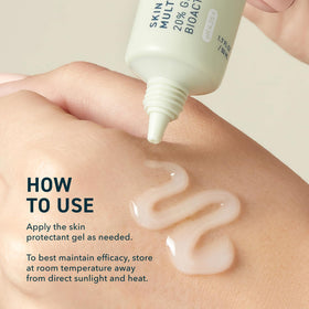 Prequel ingredient label detail showing glycerin and soothing complex