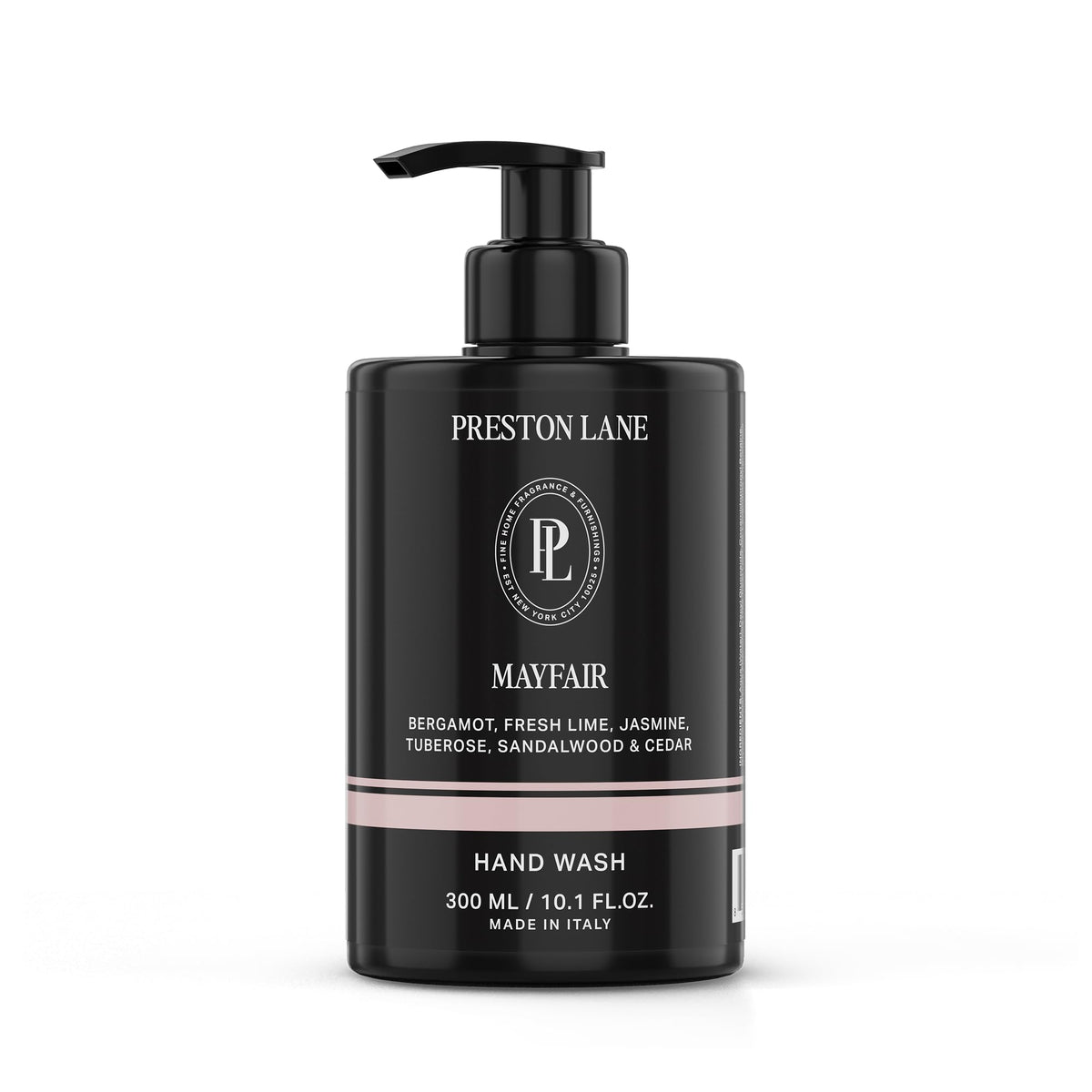 Preston Lane front bottle showing elegant packaging and premium appearance