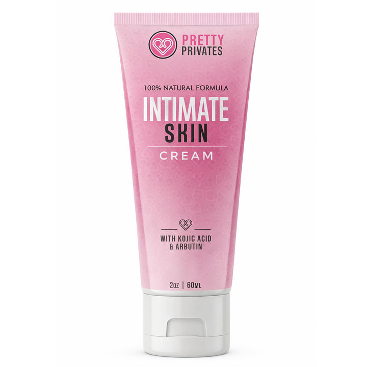 Pretty Privates front packaging showing 2oz tube and clear purpose