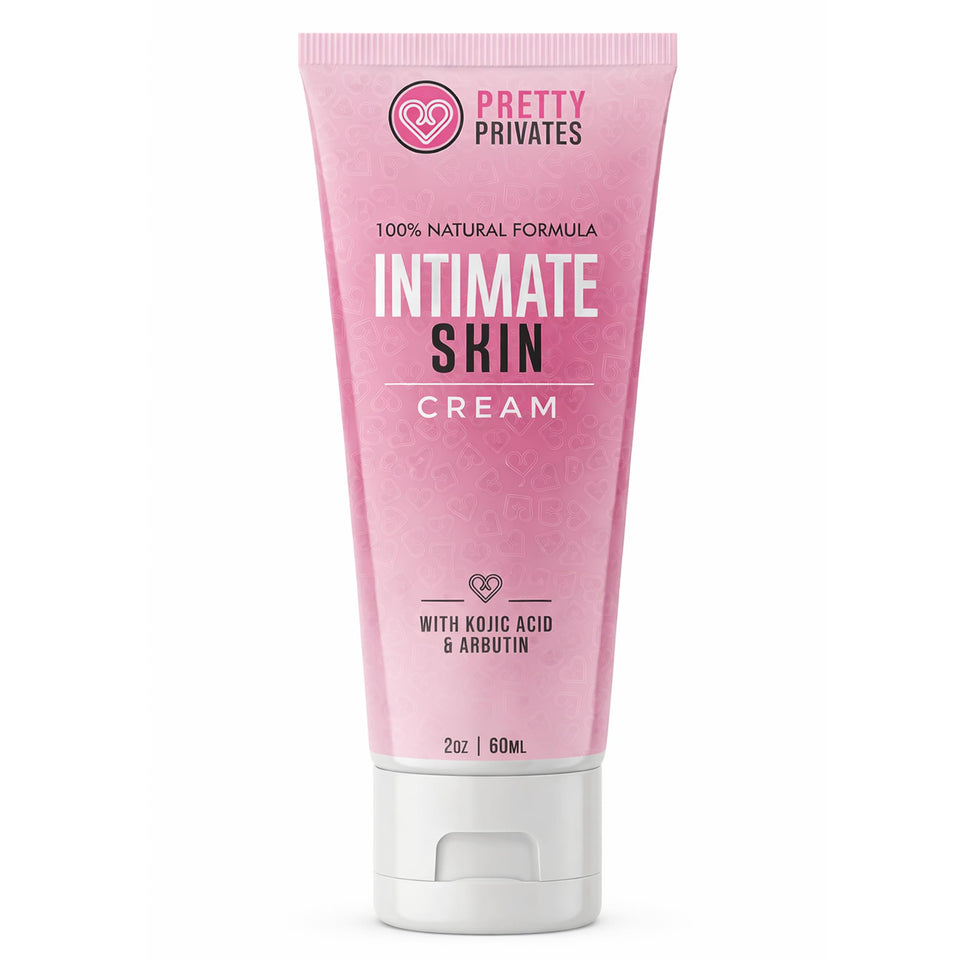 Pretty Privates front packaging showing 2oz tube and clear purpose