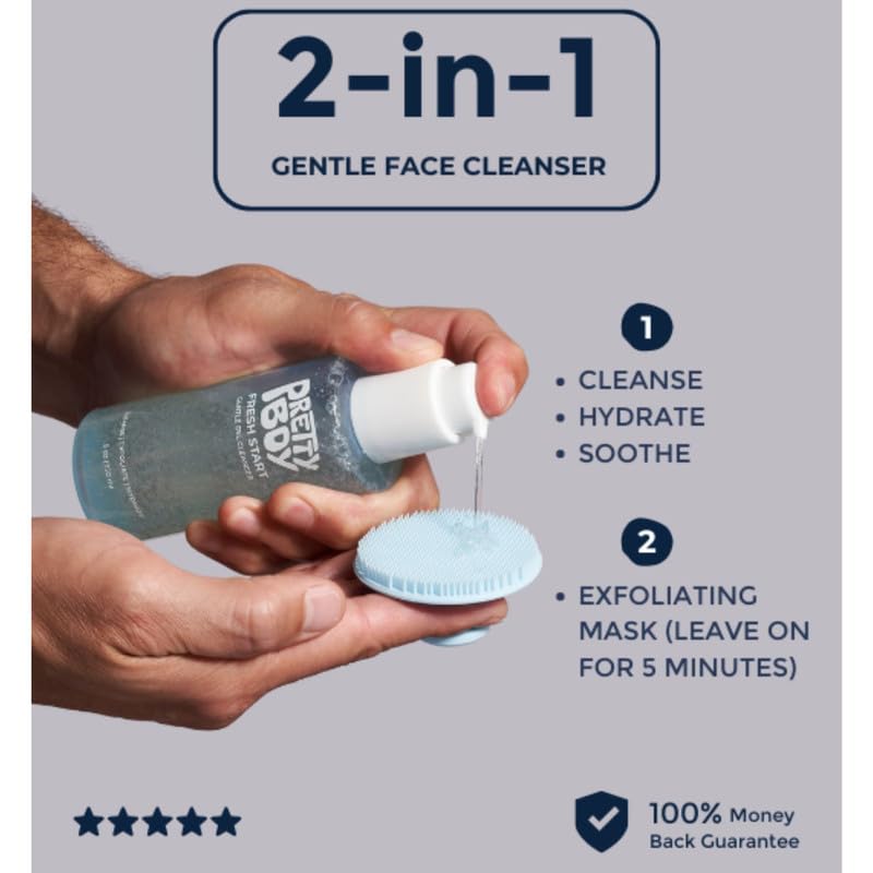 Prettyboy pump dispenser close-up highlighting easy control and hygienic use