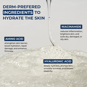 Prettyboy foamy texture close-up showing lightweight hydration and mild exfoliation