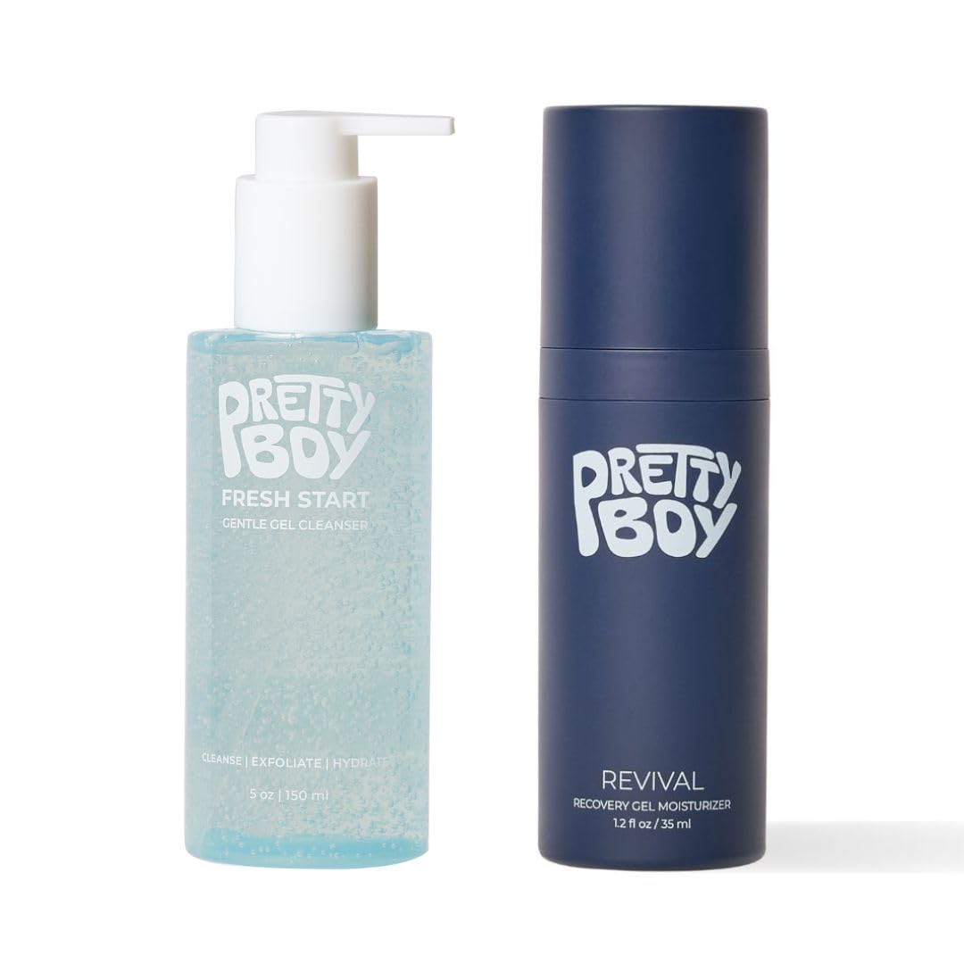 Prettyboy bundle front packaging showing both products and benefits