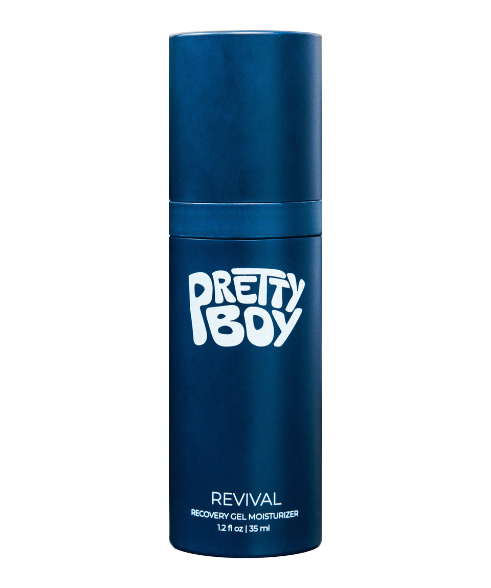 Prettyboy front packaging showing jar and label, conveys clean hydration