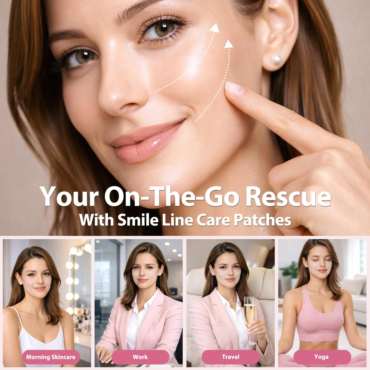 Prettypum after-use skin comparison showing smoother, hydrated appearance