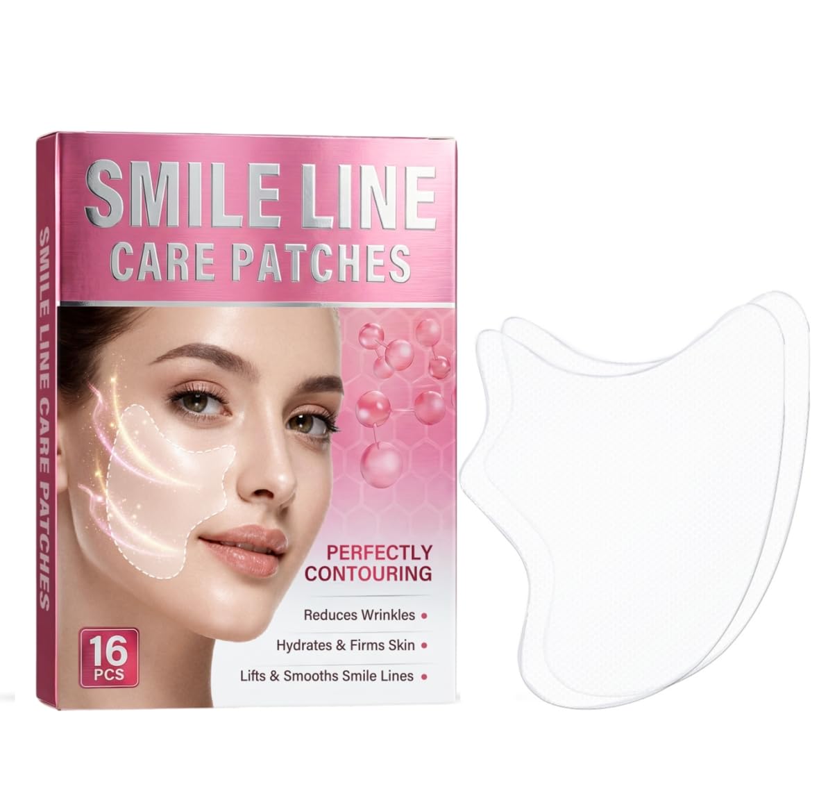 Prettypum front packaging showing 16-piece set and benefits
