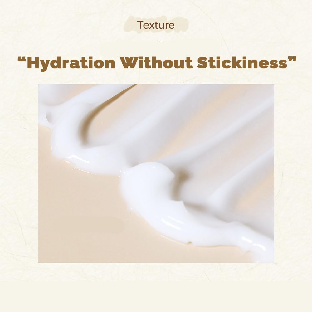 PRETTYSKIN close-up label highlighting rice and niacinamide