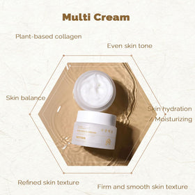 PRETTYSKIN on bathroom vanity suggesting daily routine use