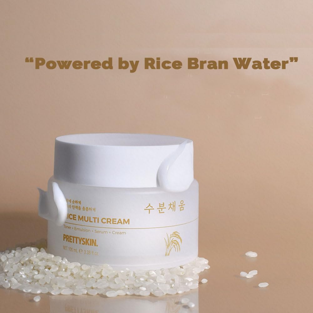 PRETTYSKIN open jar displaying water-rich cushiony texture