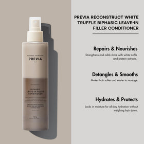PREVIA close-up of white truffle extract highlighting nourishing ingredient benefits