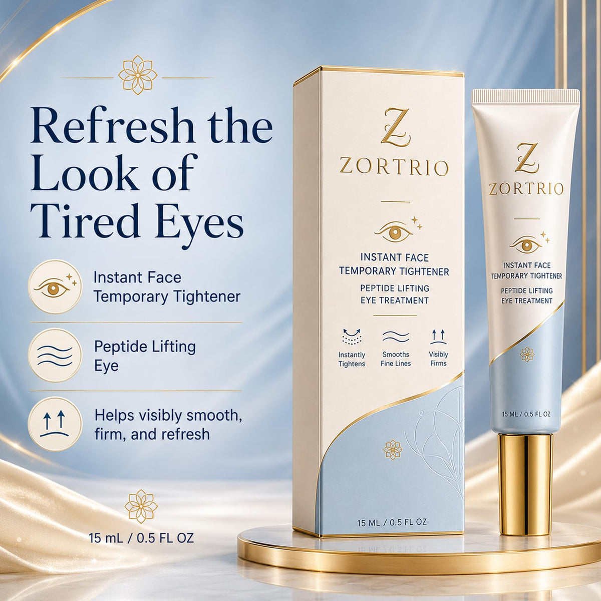 Pricyru ZORTRIO clear gel texture on fingertip, demonstrating lightweight non-greasy feel