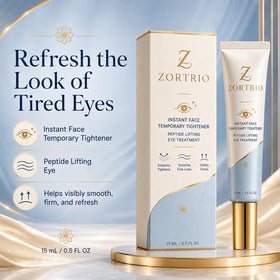 Pricyru ZORTRIO clear gel texture on fingertip, demonstrating lightweight non-greasy feel