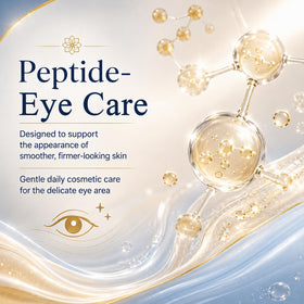 Pricyru ZORTRIO being applied under eye, showing gentle smoothing and visible lift