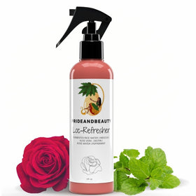 PRIDE AND BEAUTY front bottle showing clean label and size benefit