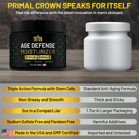 Primal Crown pump dispenser action for controlled, mess-free application