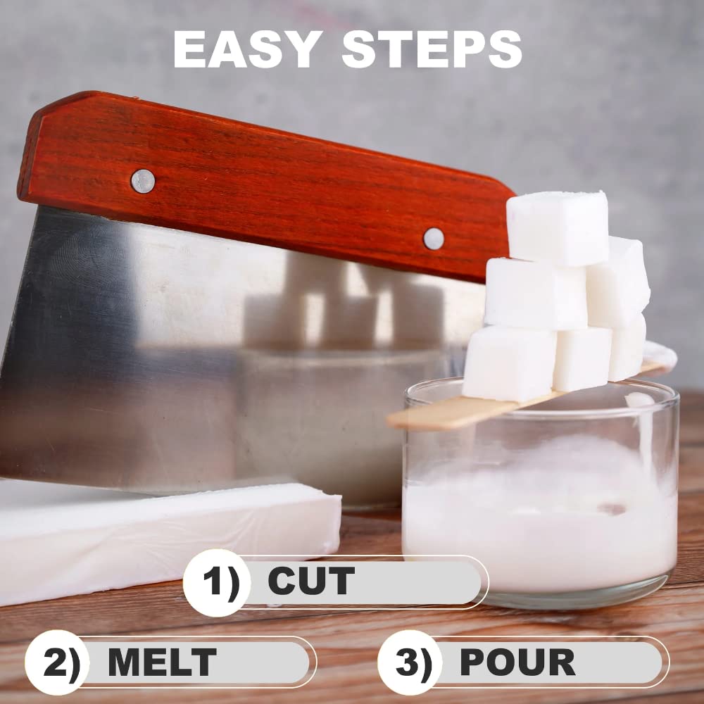 Primal Elements soap base poured into silicone molds, enables custom shapes