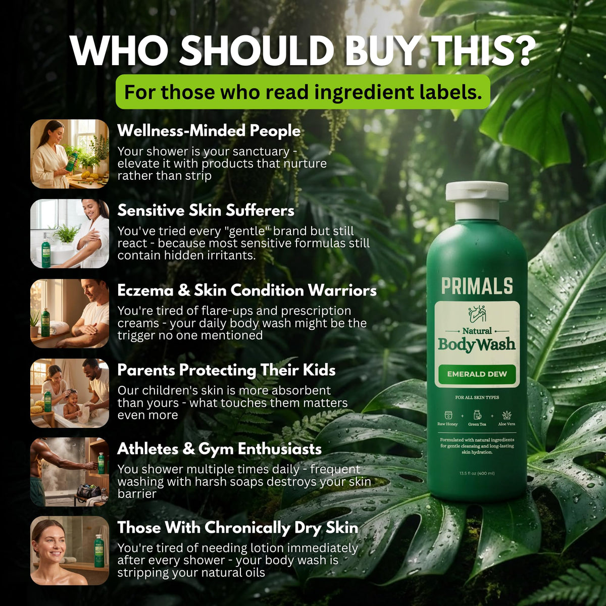 PRIMALS natural ingredients arranged with honey and aloe for purity