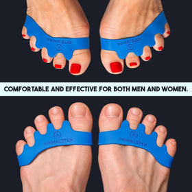 PRIMALSTEP product label and material info showing medical-grade silicone benefit