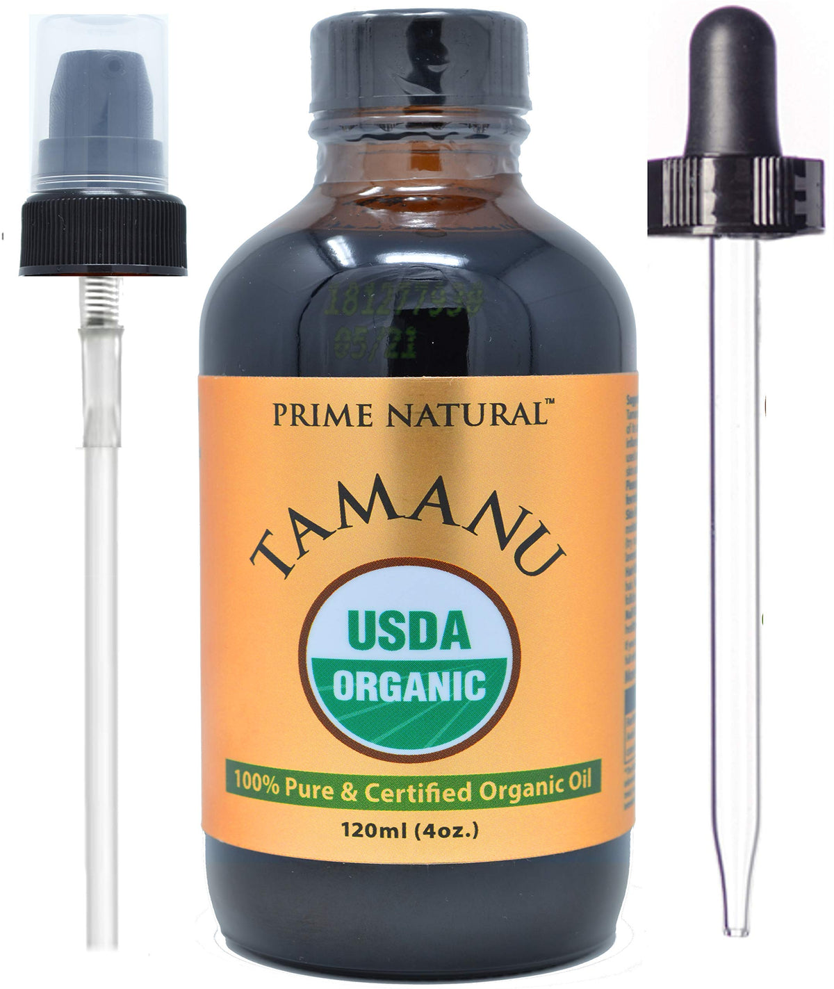 PRIME NATURAL front packaging showing bottle and label for confidence