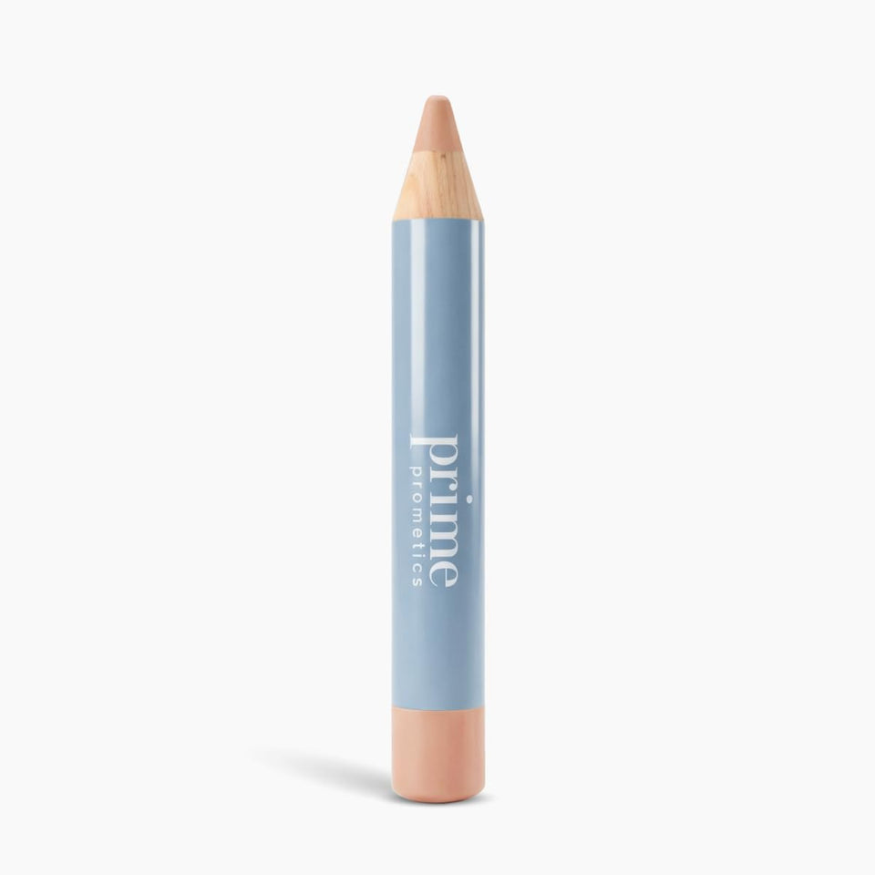 Prime Prometics front view of concealer pencil showing packaging and easy application benefit