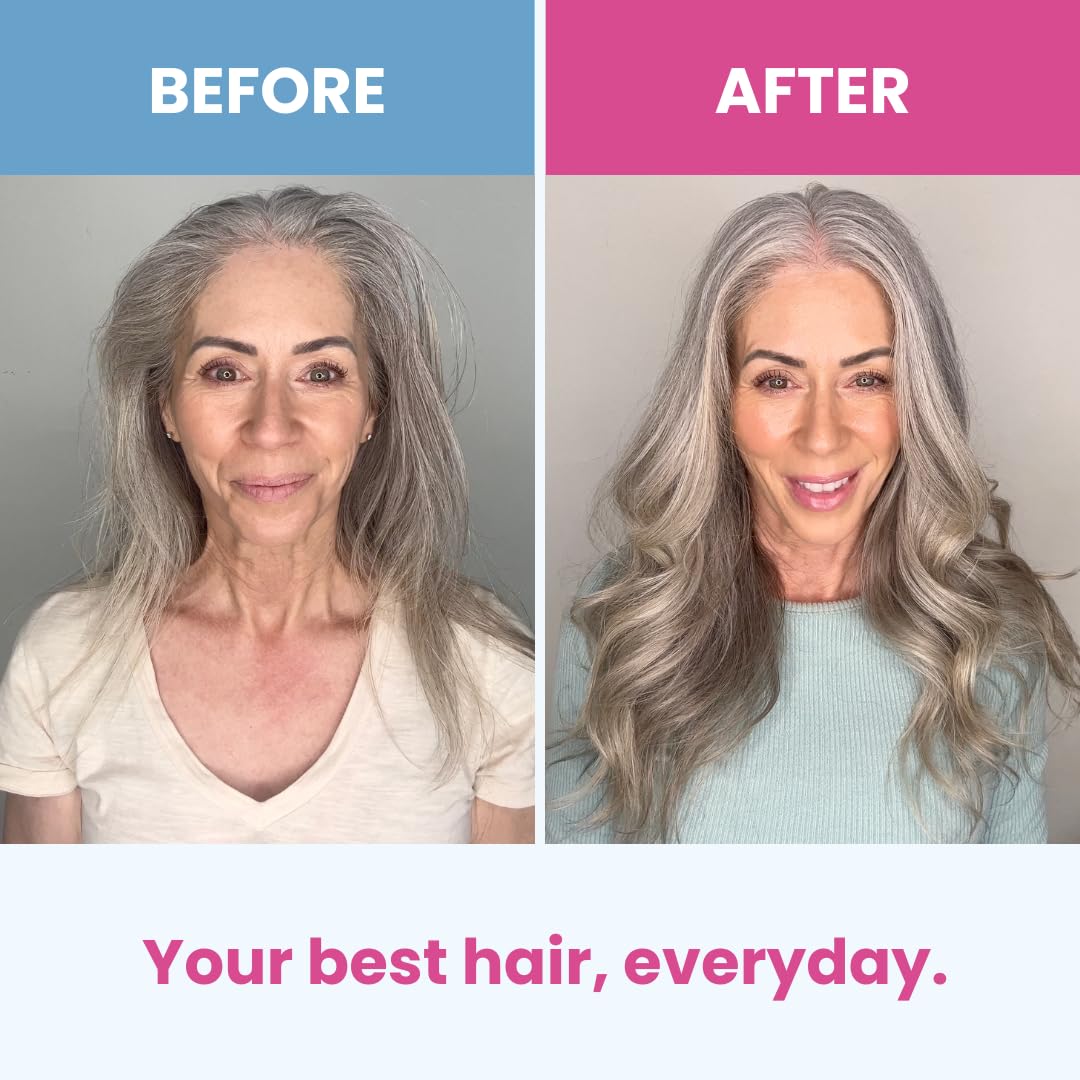PRIME PROMETICS hair in shower illustrating gentle cleansing benefit