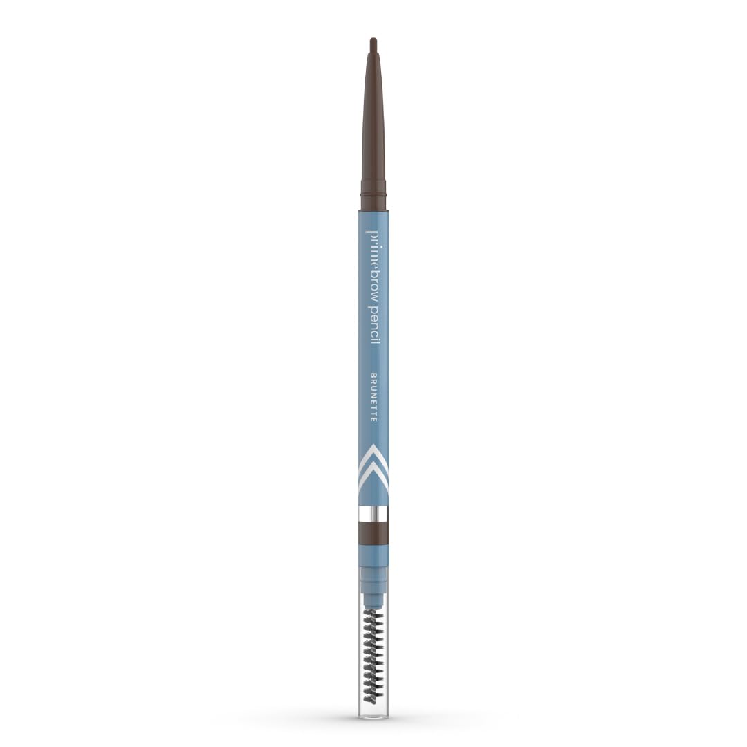Prime Prometics front packaging showing brunette pencil and logo, conveys polished brows