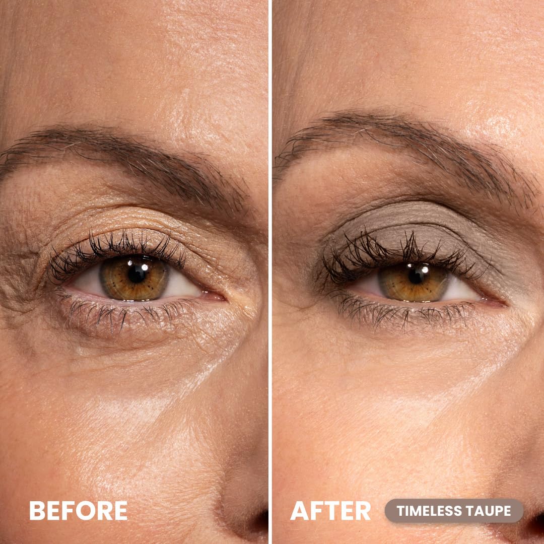 PRIME PROMETICS fingertip applying shadow showing gentle glide benefit