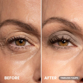 PRIME PROMETICS fingertip applying shadow showing gentle glide benefit