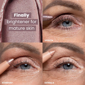 Prime Prometics close-up of the creamy eye stick tip and smooth glide