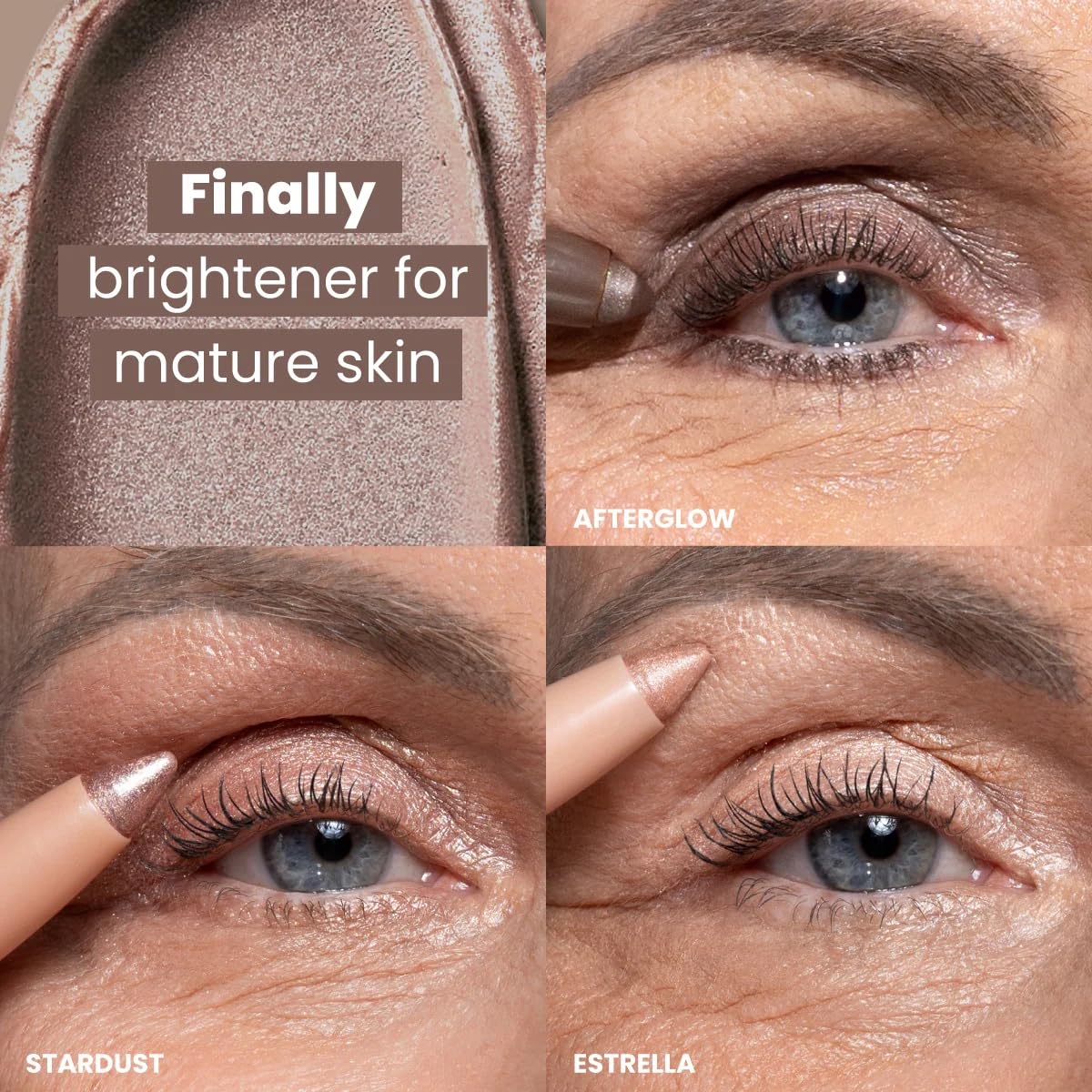 PRIME PROMETICS PrimeEyes stick opened showing smooth cream tip for easy application