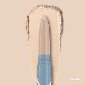 PRIME PROMETICS arm swatch of PrimeEyes Vanilla showing buildable color