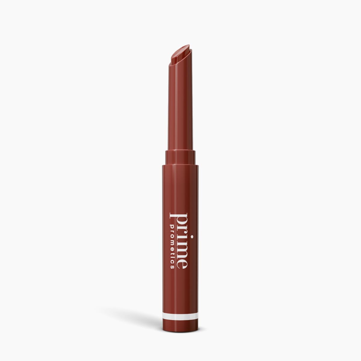 PRIME PROMETICS PrimeLip front packaging showing Cherry Noir shade and slim stick benefit