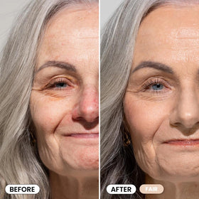 PRIME PROMETICS texture close-up displaying lightweight cream that blends smoothly into skin