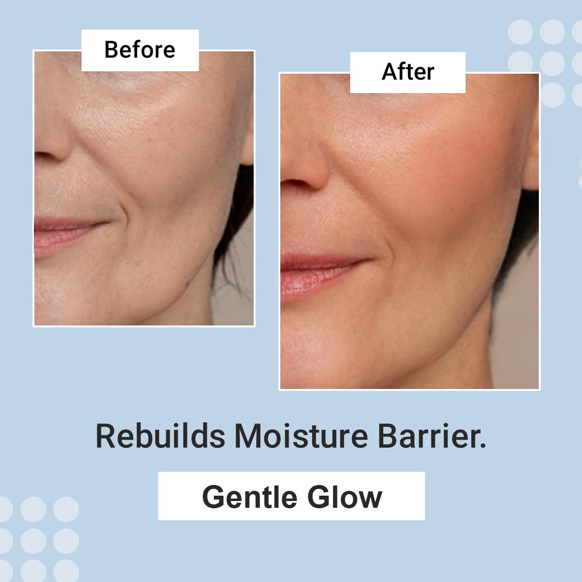 Prime Prometics being applied to cheek for a smooth makeup base benefit