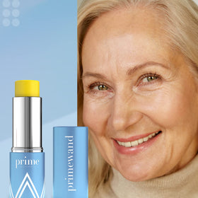 Prime Prometics close-up texture showing silky, non-sticky finish benefit
