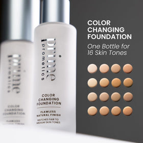 Prime Prometics texture swipe on skin illustrating blendability and finish benefit