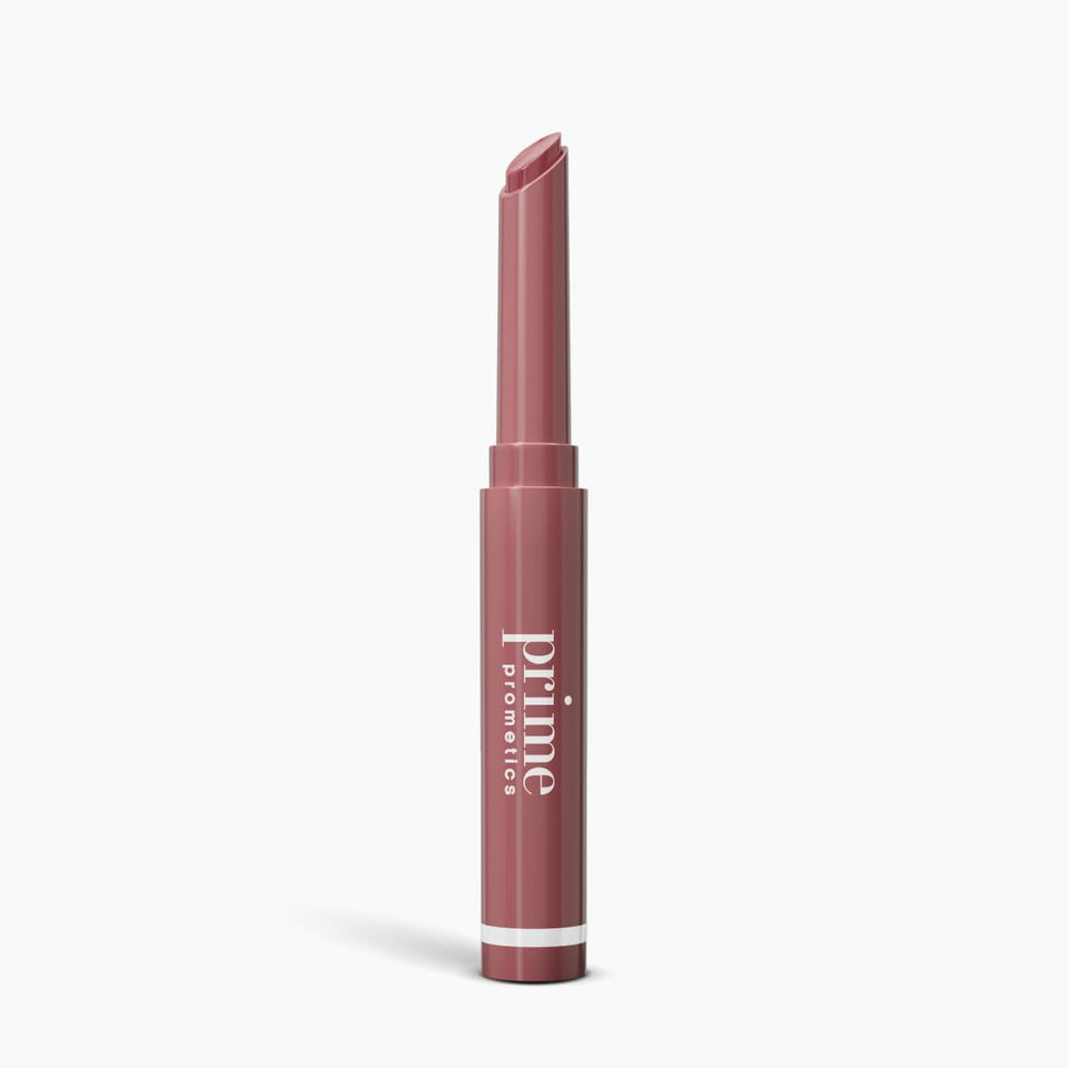 PRIME PROMETICS front packaging showing Velvet Rose and slim stick convenience