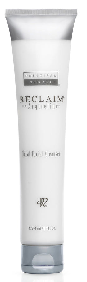 Principal Secret cleanser dispensed from pump demonstrating easy application