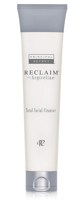 Principal Secret cleanser front packaging showing label and size benefits