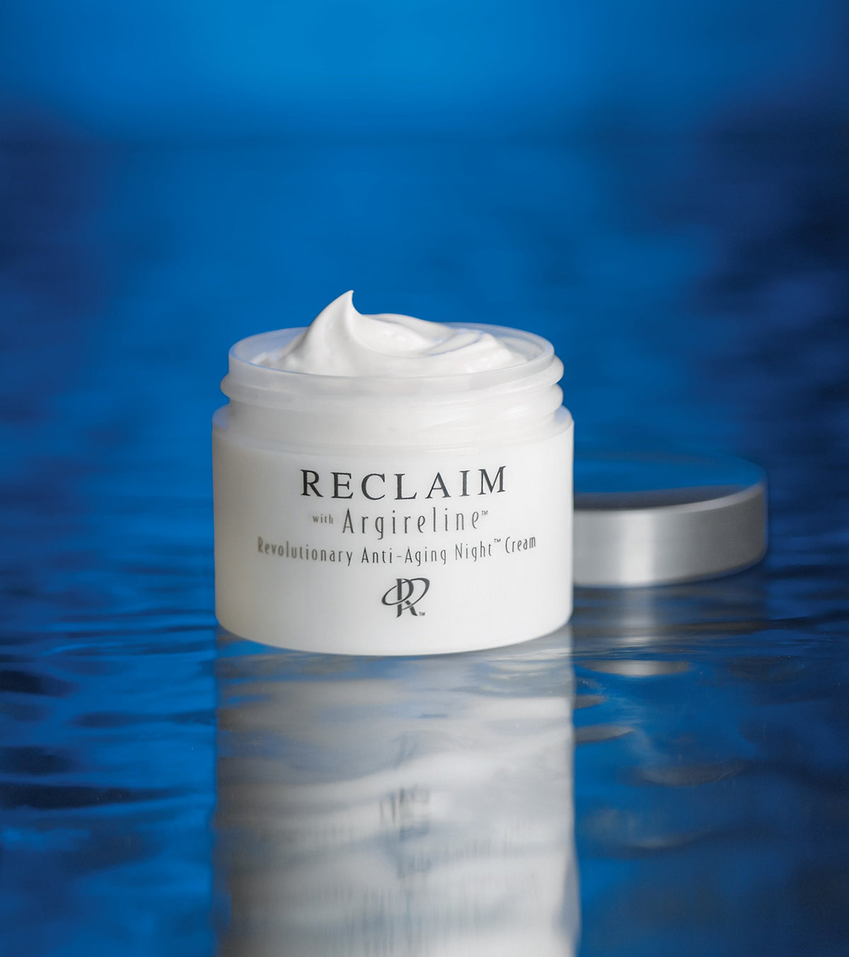 Principal Secret being applied to face at night for overnight smoothing benefits