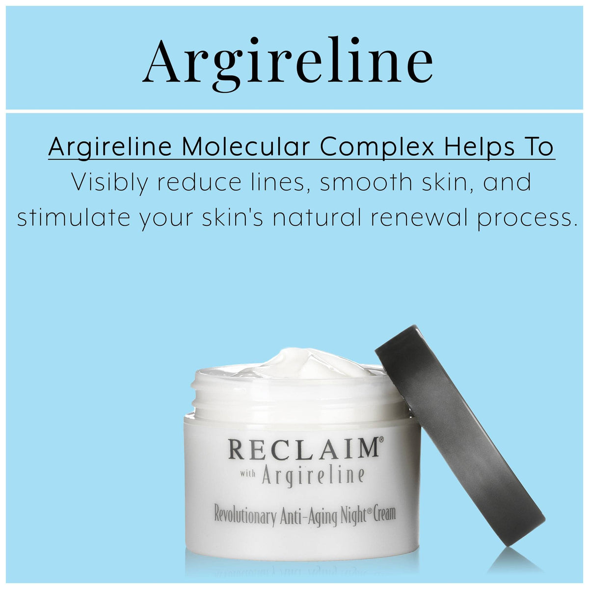 Principal Secret on a bathroom tray in a nighttime routine setting for rejuvenation