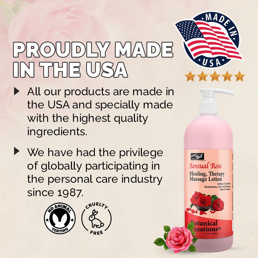 PRO NAIL made in USA label emphasizing cruelty-free, professional quality