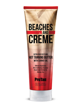 Pro Tan jar front view showing product branding and 8.5oz size benefit