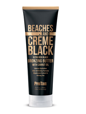 Pro Tan front packaging showing 8.5oz jar and branding benefit instant bronzing