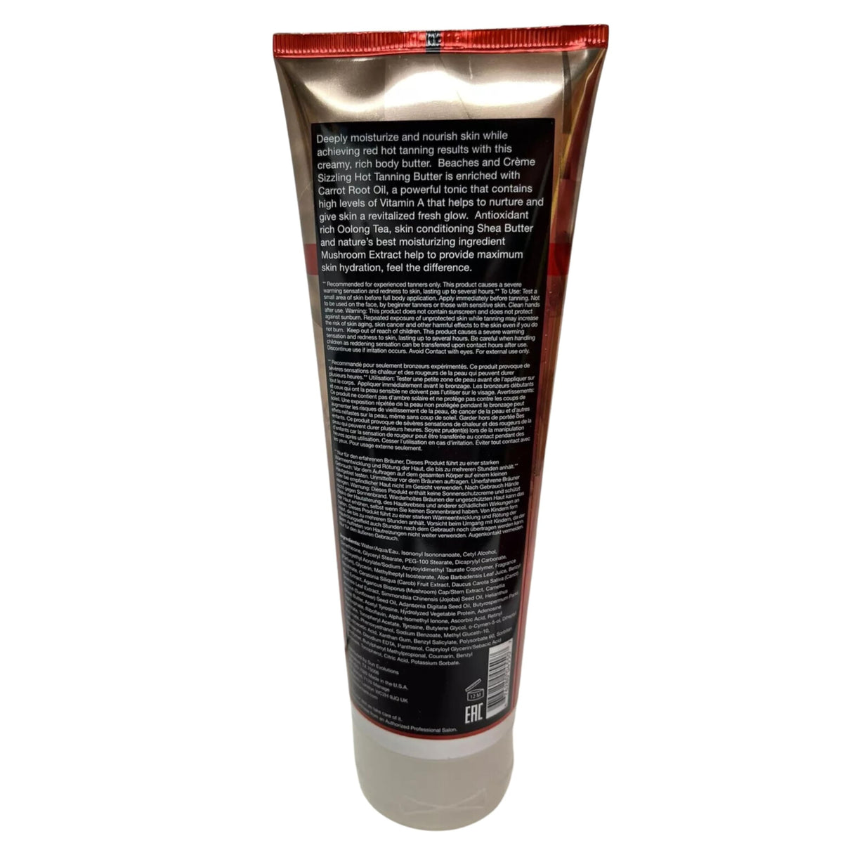 Pro Tan open jar revealing thick buttery texture for deep hydration